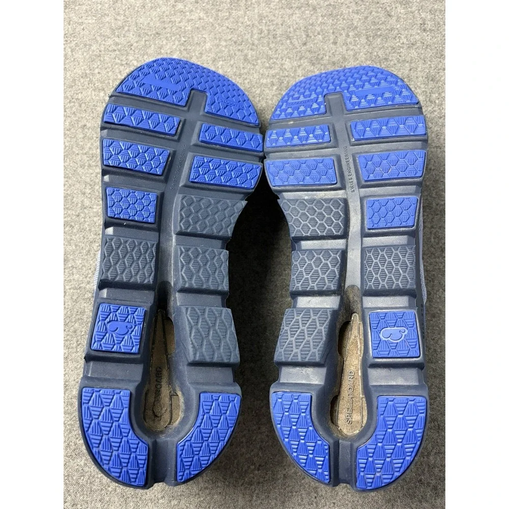 On Running Cloudrunner Mens 13 Running Shoes Blue Grey 46.98238 Low Top Sneakers